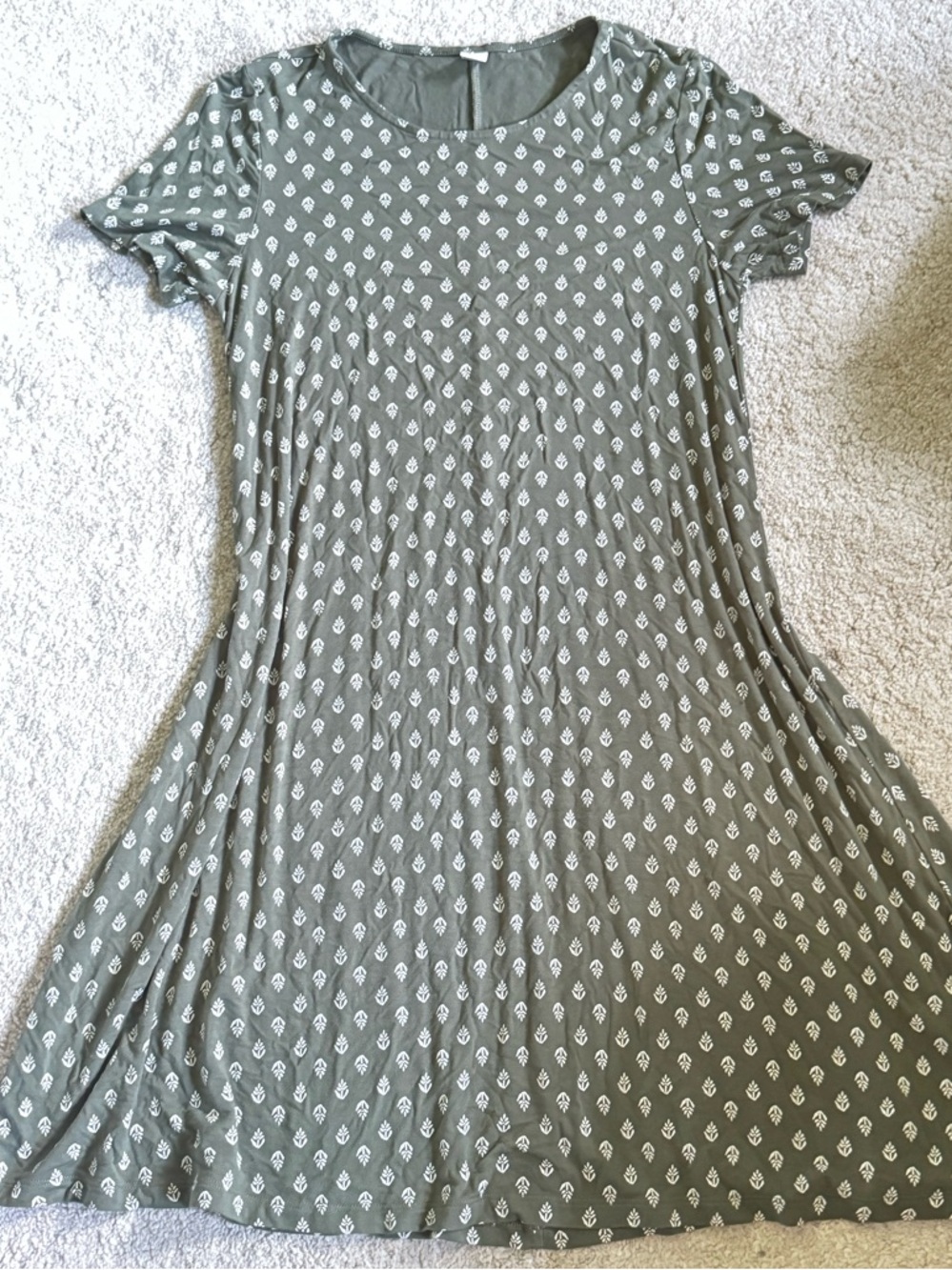 Old Navy Olive Midi Dress